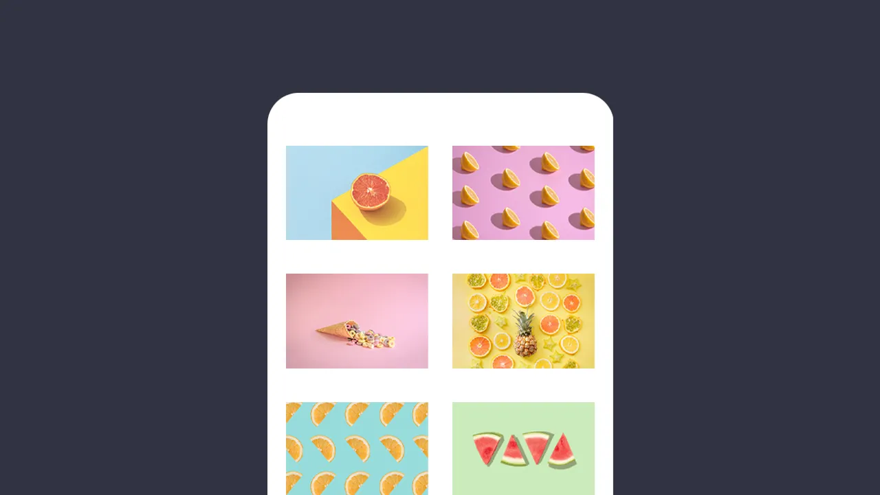 عمودين على الهاتف